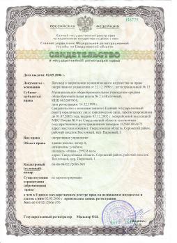 Свидетельство о государственной регистрации права